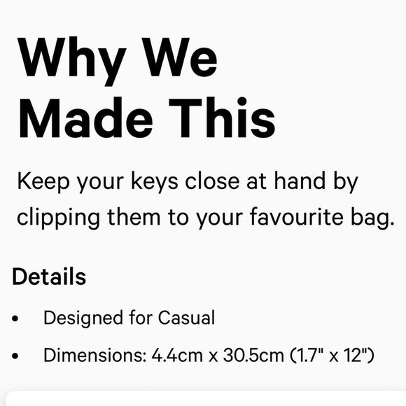 NWT NEVER LOST KEYCHAIN - Citra Lime/White CTRL/WHT - Lululemon - Lime Green - Picture 7 of 8